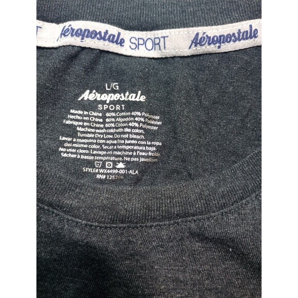 Aeropostale Sport Lot 4  Classic Crew Graphic Logo Tshirts - Picture 8 of 16